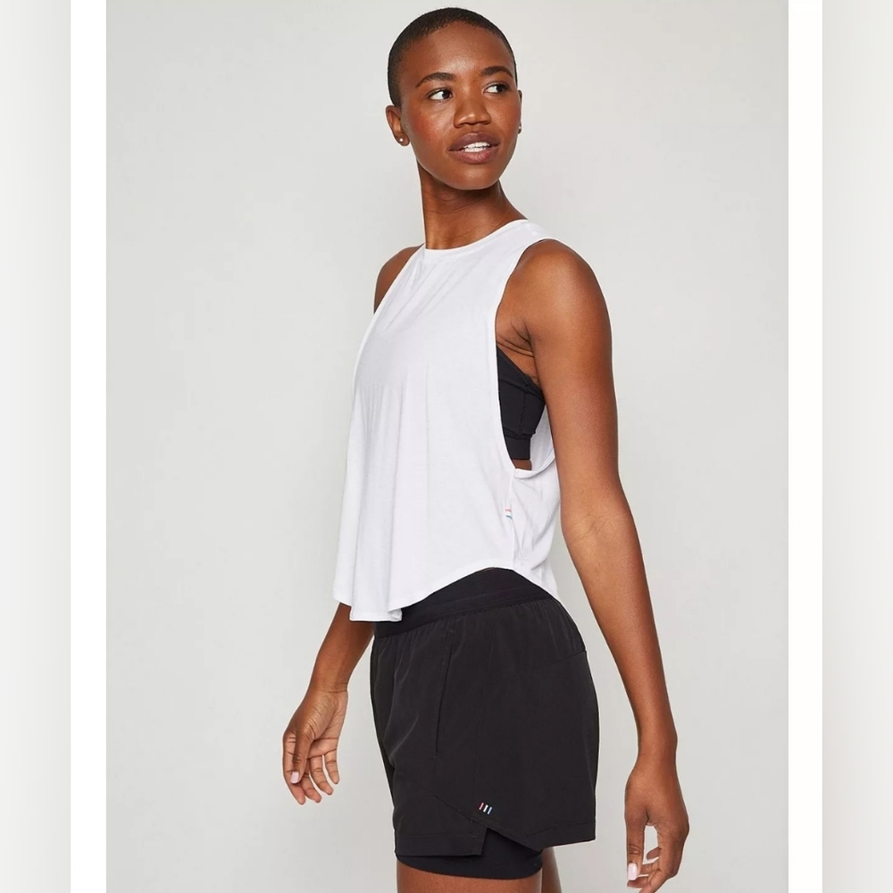 FOURLAPS Women's Curve Tank White Size XXL NEW!